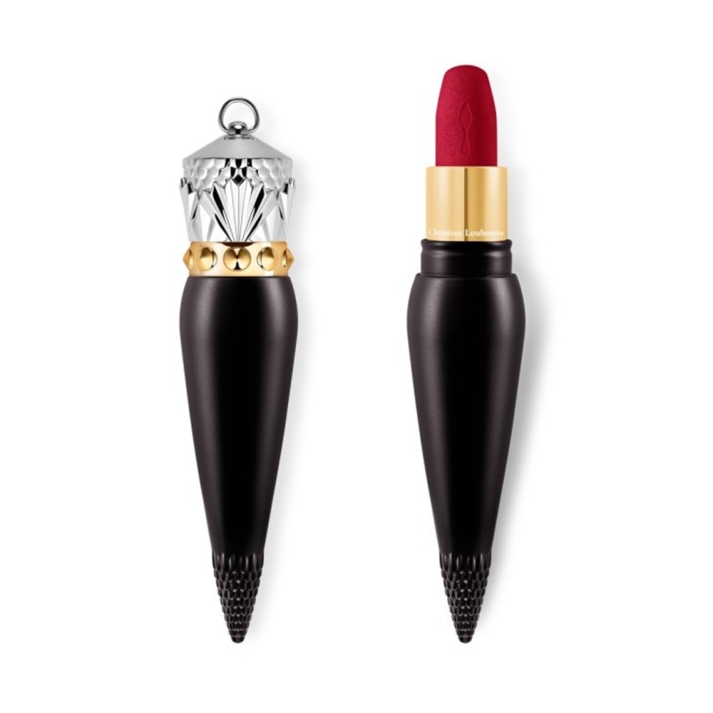 Christian Louboutin Rouge Louboutin Velvet Matte Lip Color Red Lipstick 001M NIB